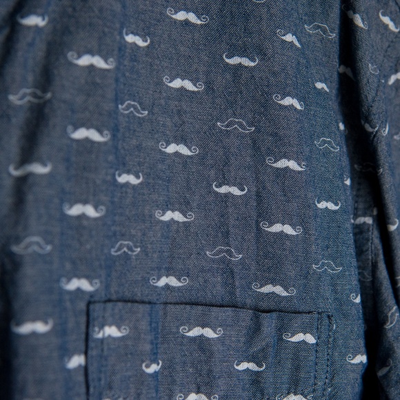 Jack and Jones Mustache Dress Shirt - Picture 3 of 3